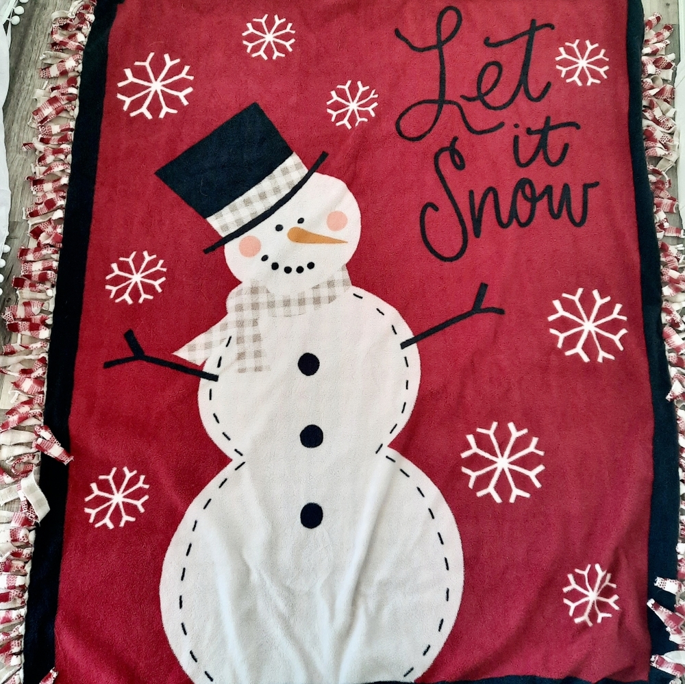Winter Tie Blanket